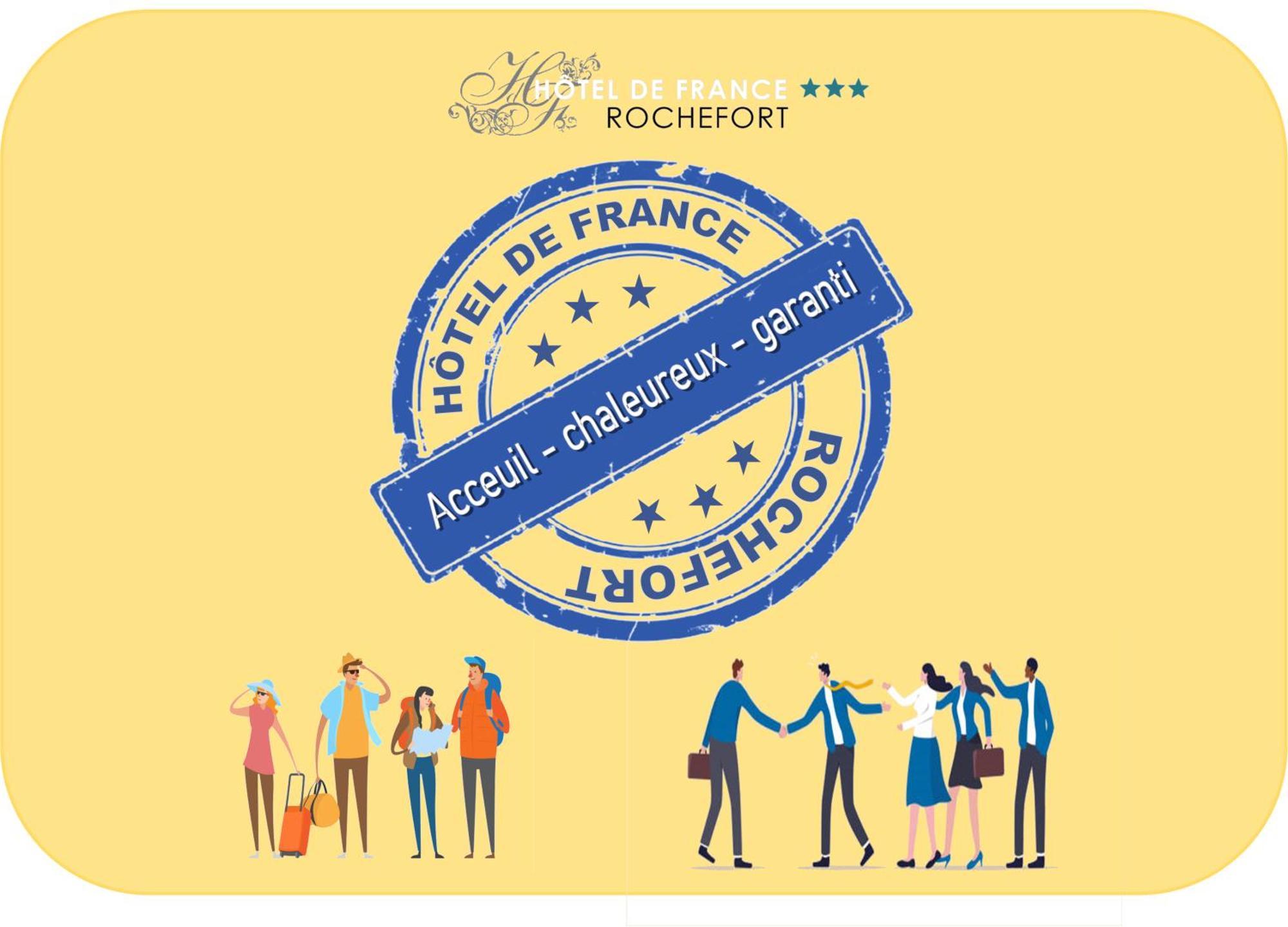 Hotel De France Citotel Rochefort  Luaran gambar
